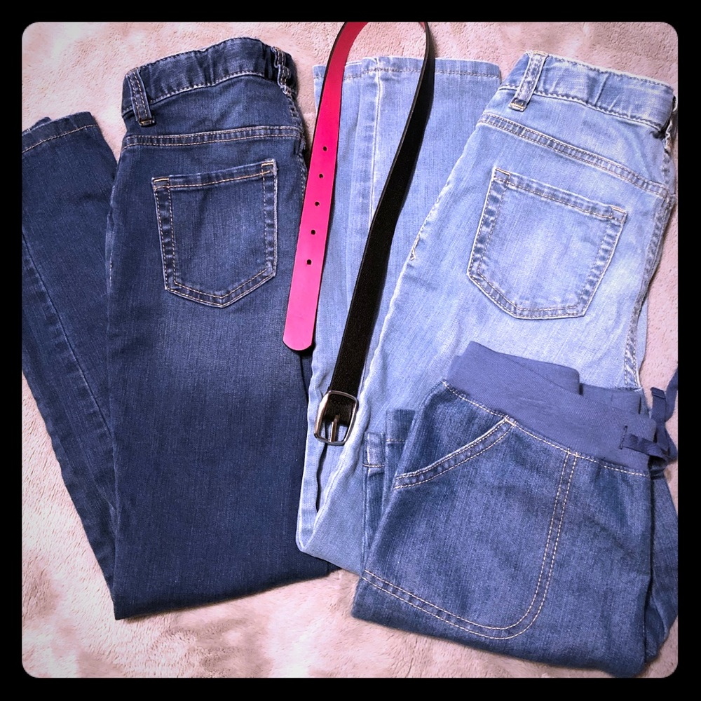 Lot of girls jeans & shorts size 12 L